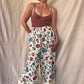 The Lady Jane 1940s Flower Feedsack Pants