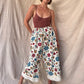 The Lady Jane 1940s Flower Feedsack Pants