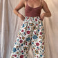 The Lady Jane 1940s Flower Feedsack Pants