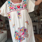 The Delilah Embroidered Cotton Dress