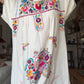 The Delilah Embroidered Cotton Dress