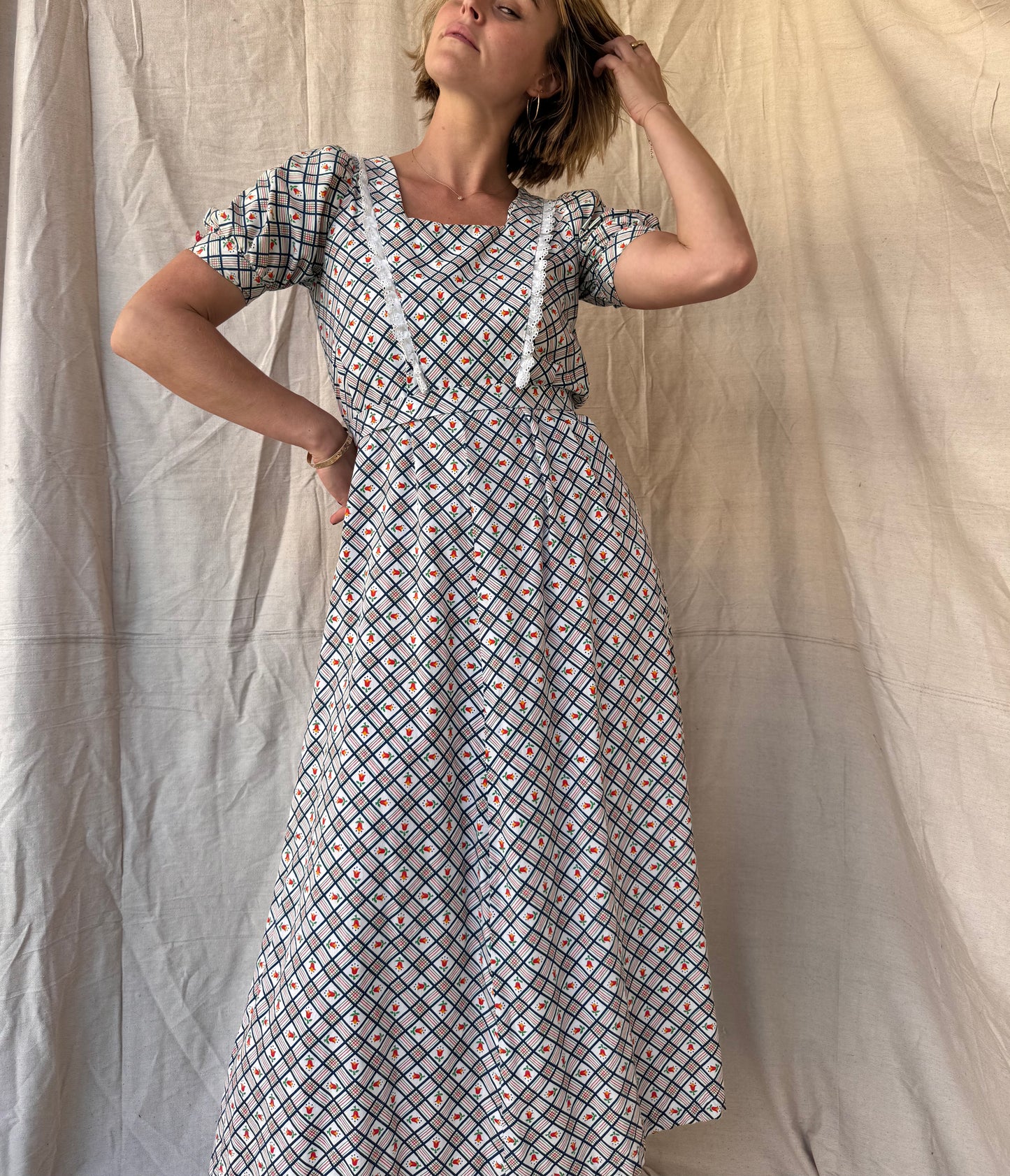 The Marianne 1960s Handmade Dress