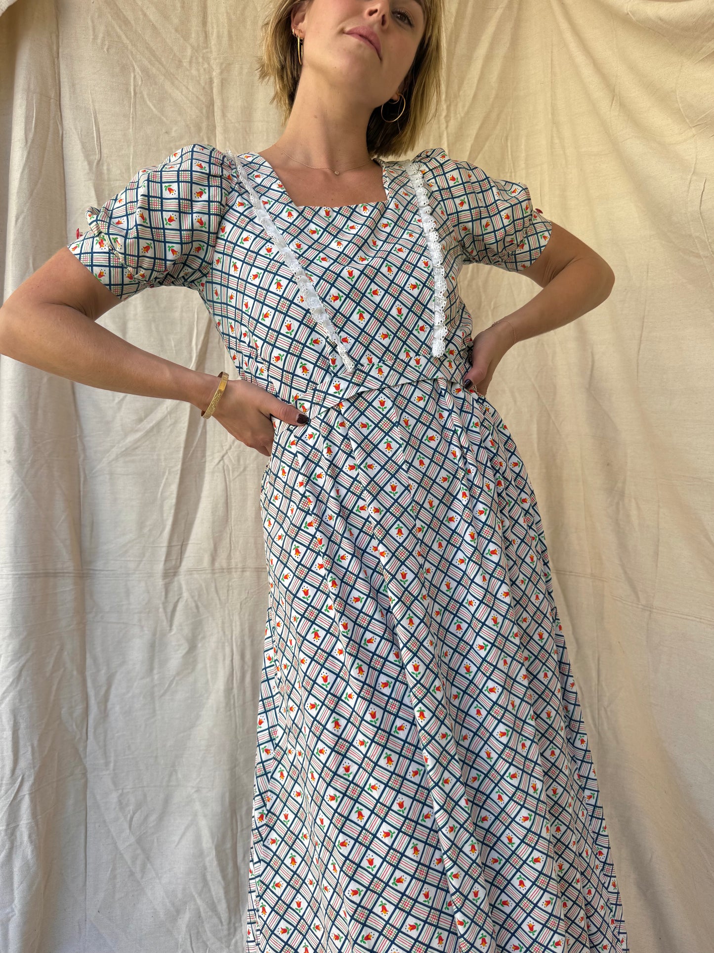 The Marianne 1960s Handmade Dress