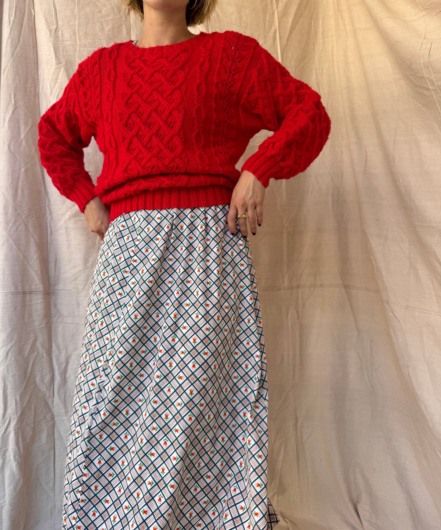 The Eileen Vintage Wool Sweater