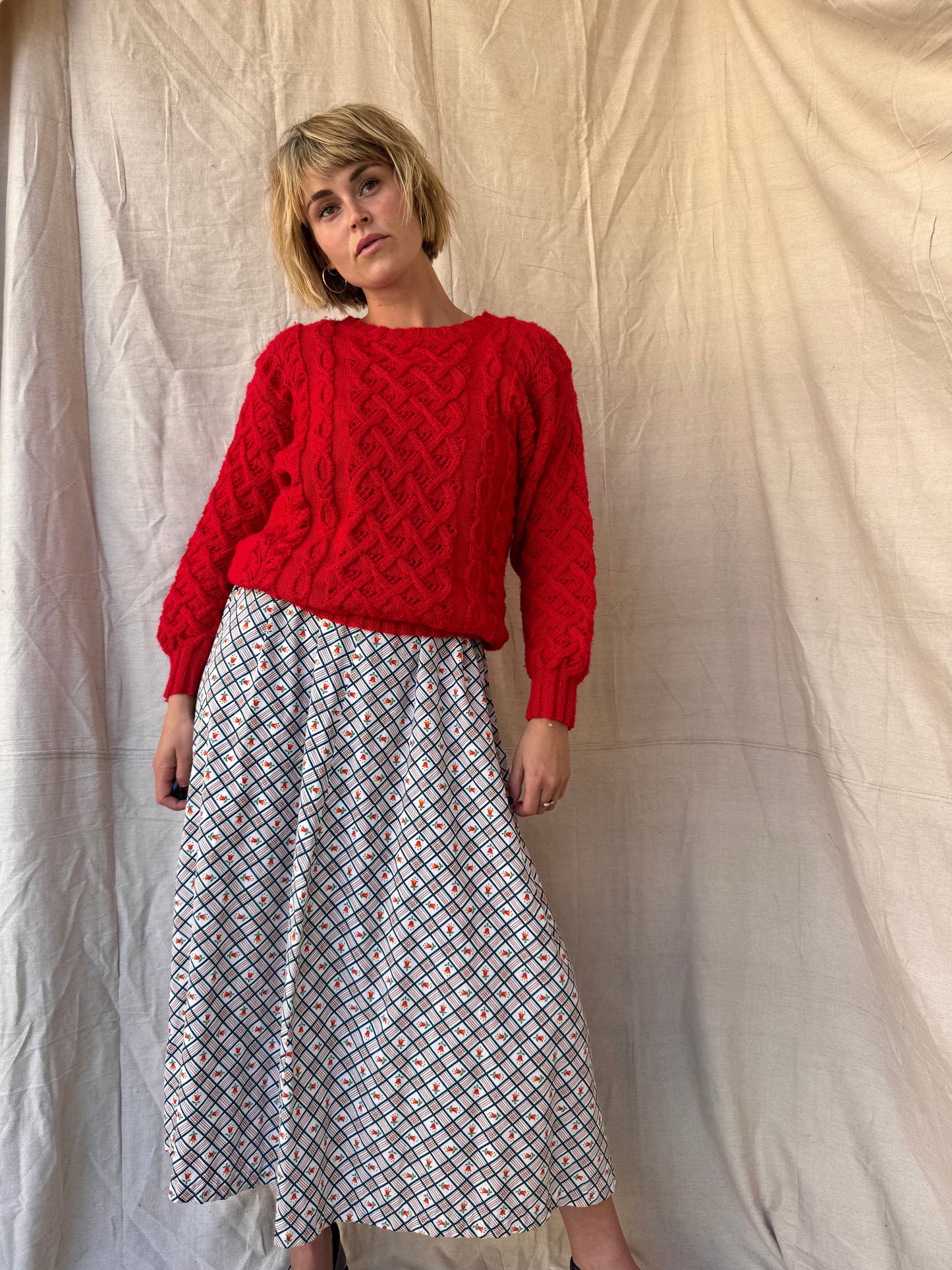 The Eileen Vintage Wool Sweater