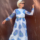 The Alice 1970s Handmade Maxi Dress