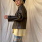 The Brenda 1970s Vintage Moto Jacket