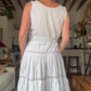 The Clara Antique French Cotton Skirt