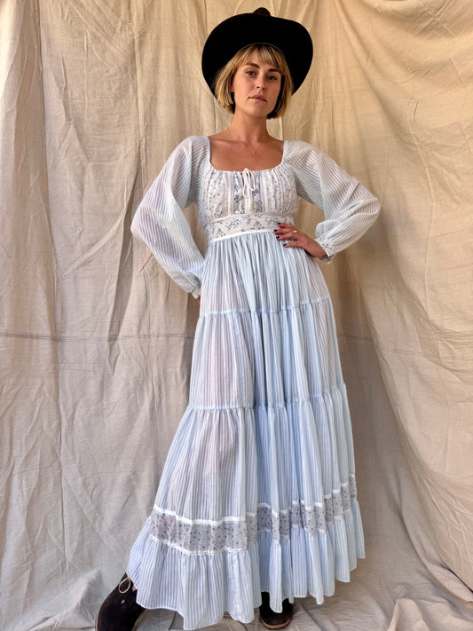 The 1970s Gunne Sax Dress