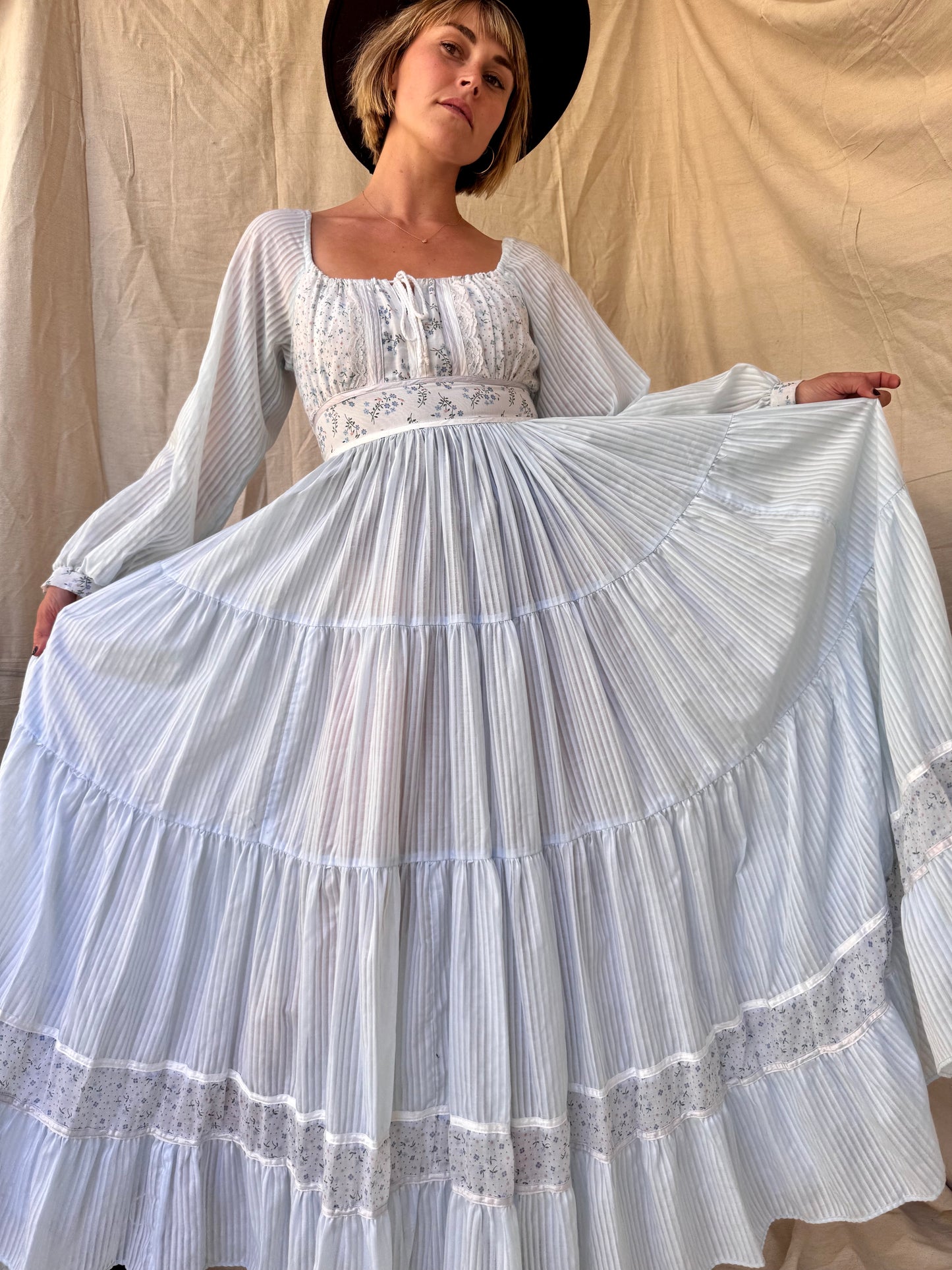 The 1970s Gunne Sax Dress