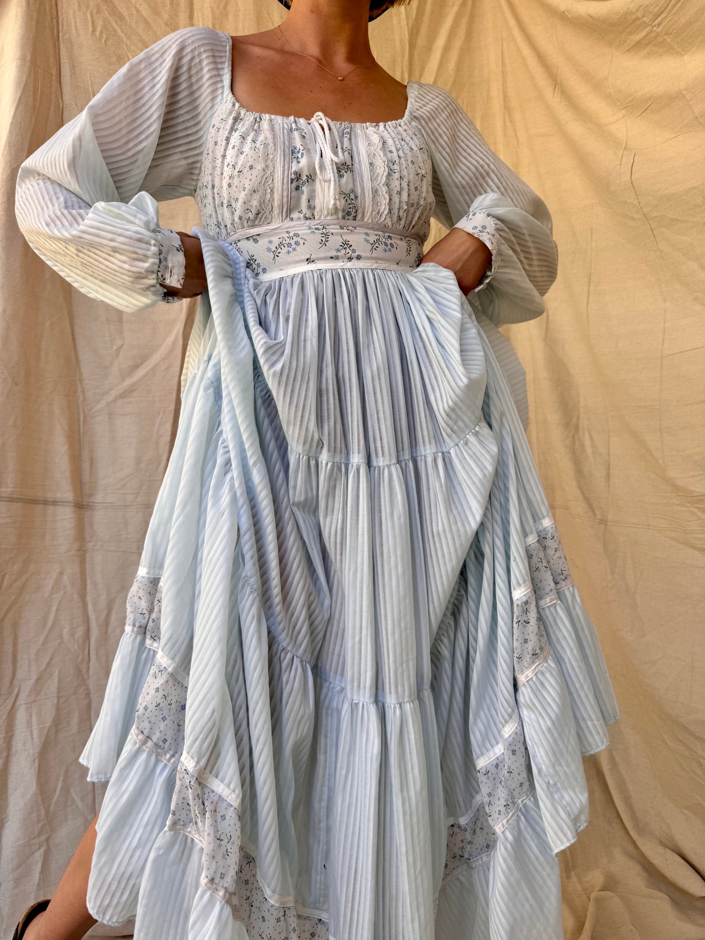 The 1970s Gunne Sax Dress