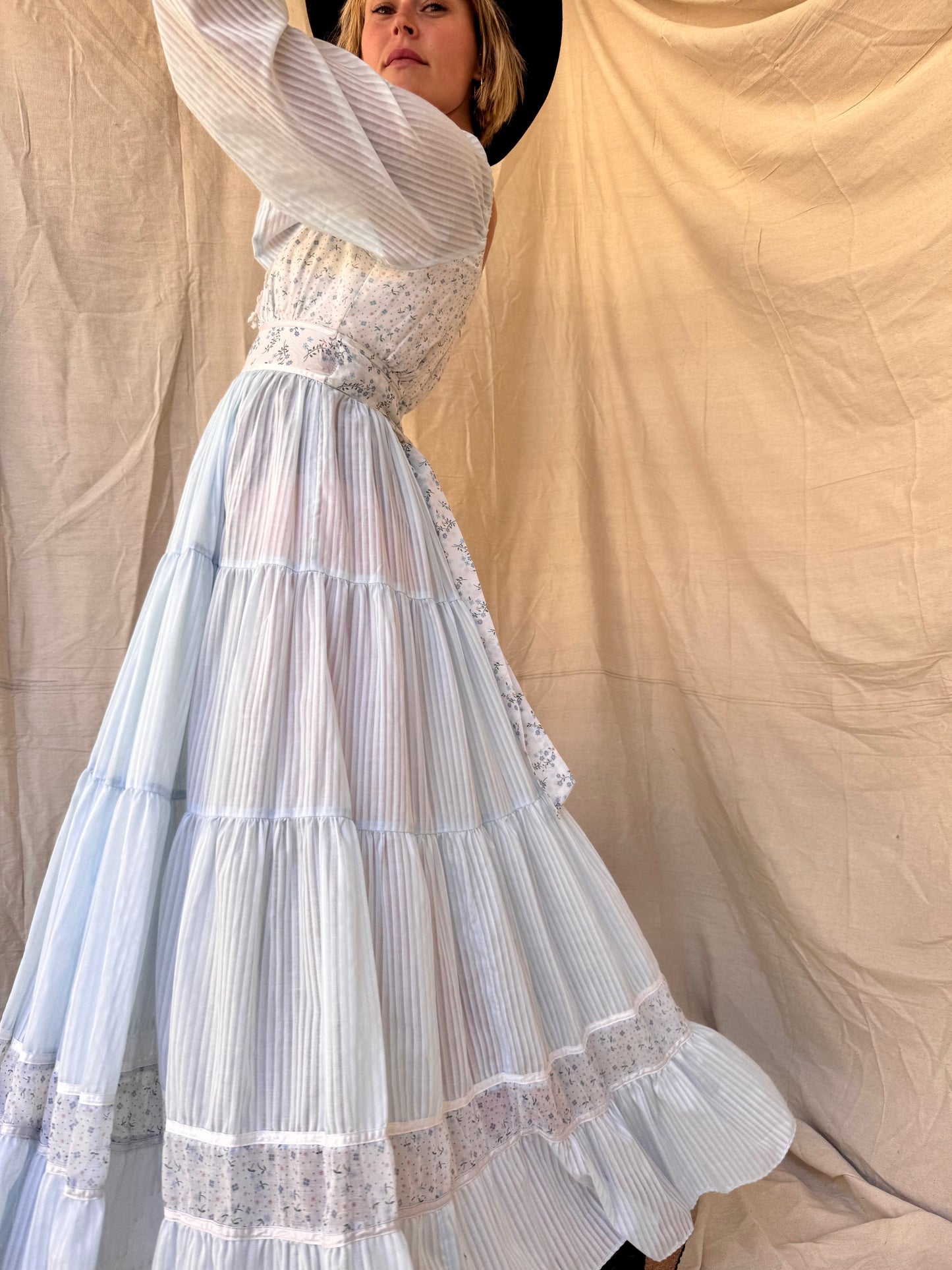 The 1970s Gunne Sax Dress