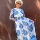 The Alice 1970s Handmade Maxi Dress
