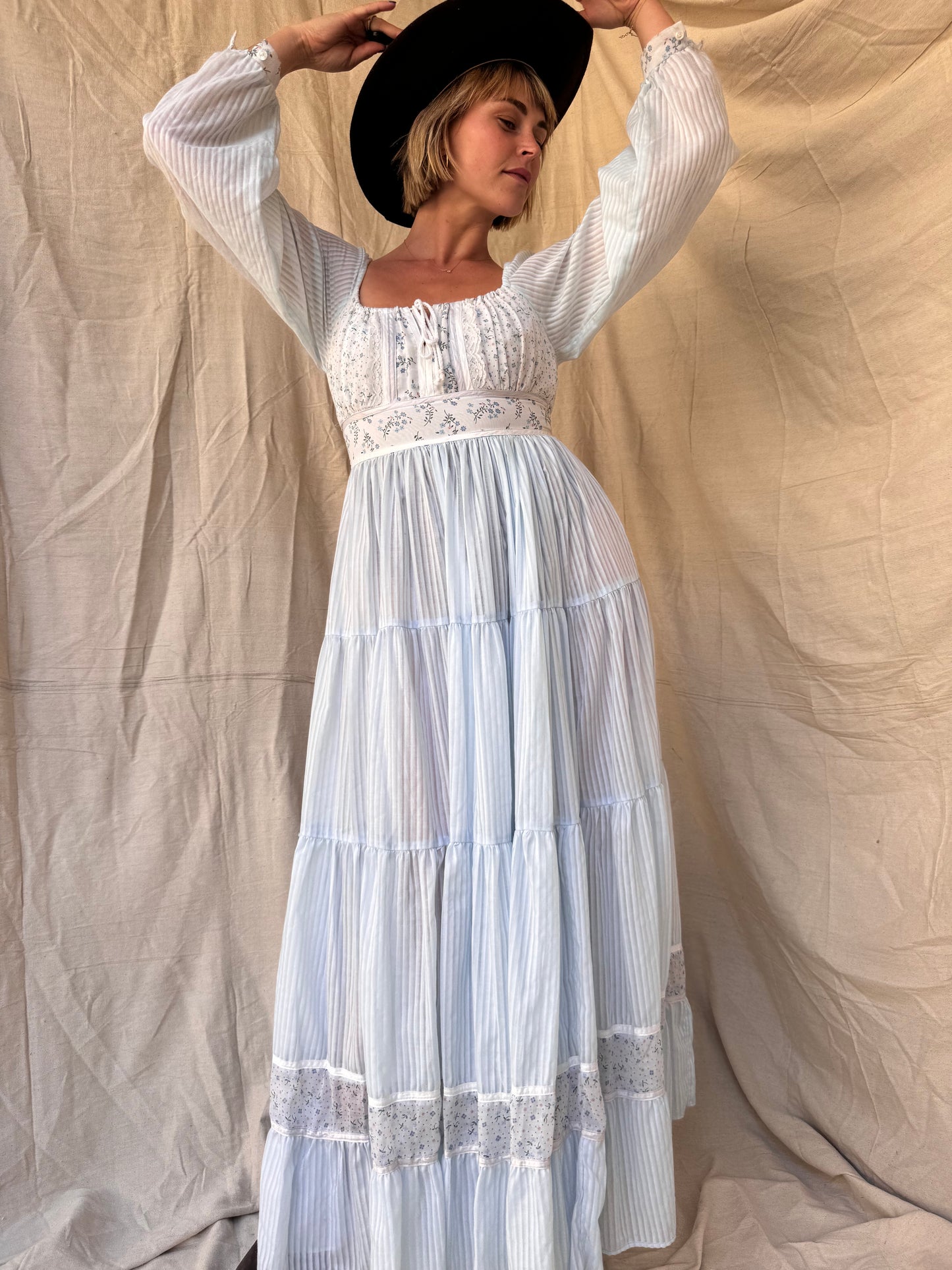 The 1970s Gunne Sax Dress