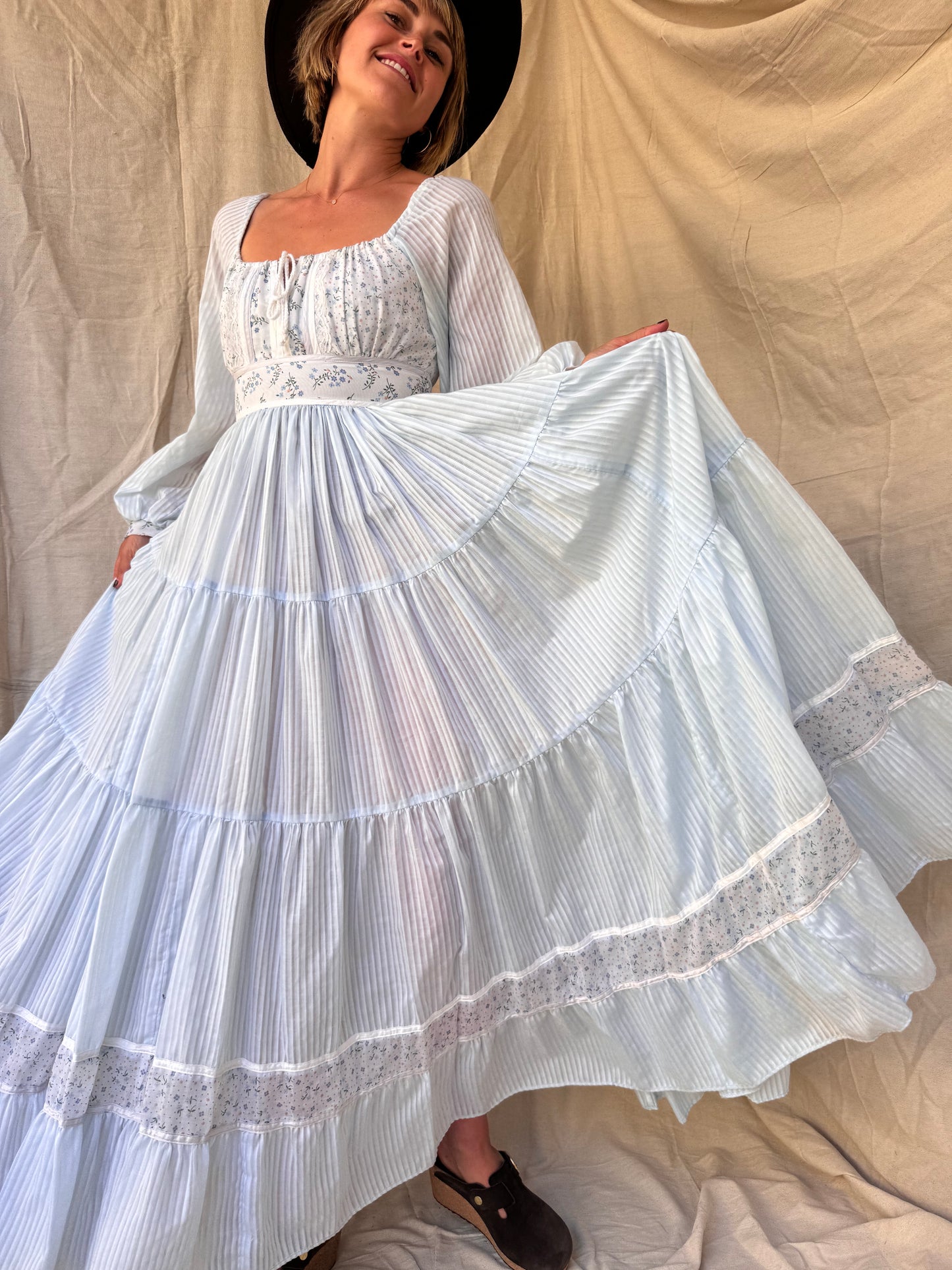 The 1970s Gunne Sax Dress