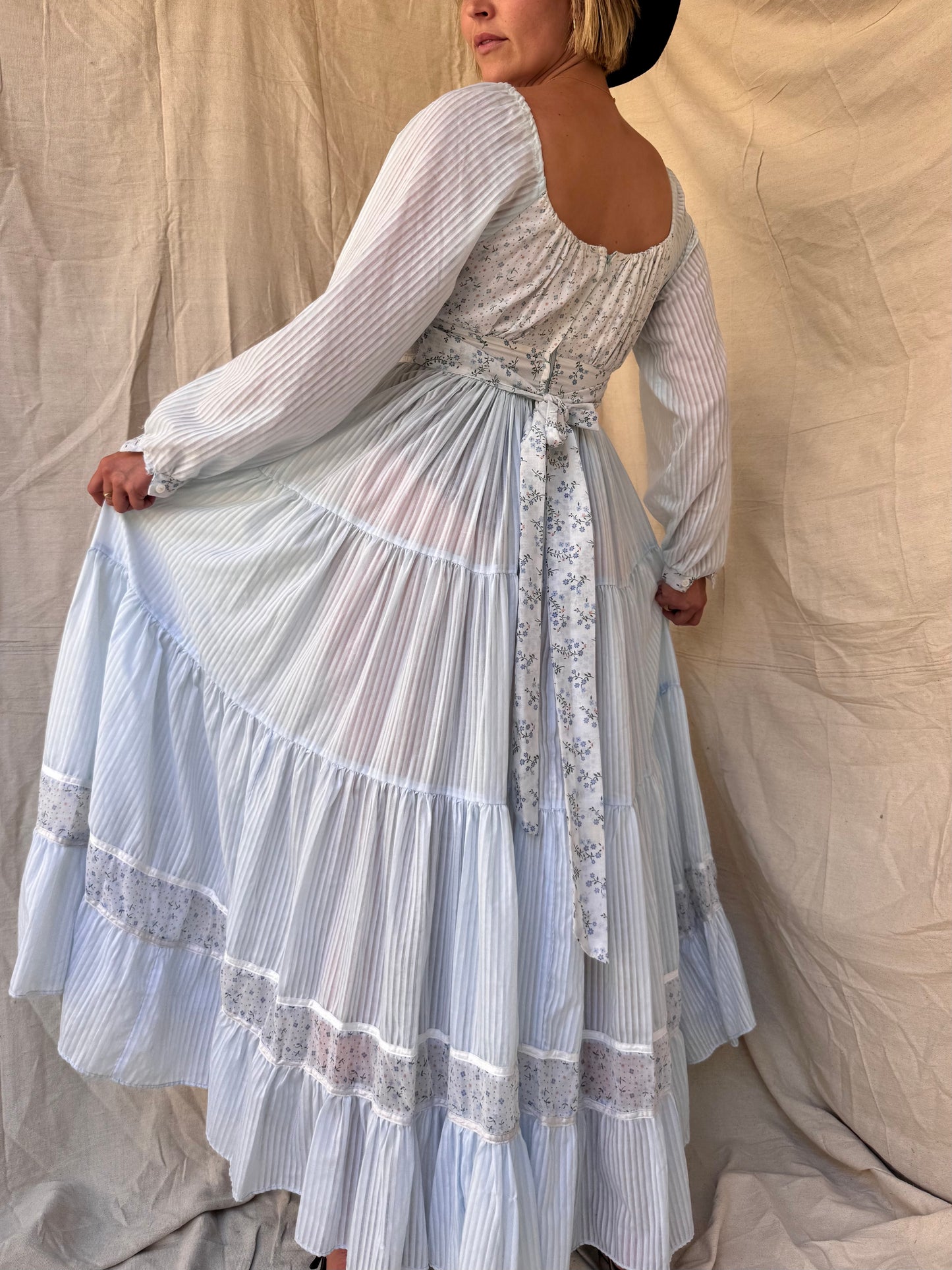 The 1970s Gunne Sax Dress