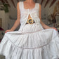 The Clara Antique French Cotton Skirt