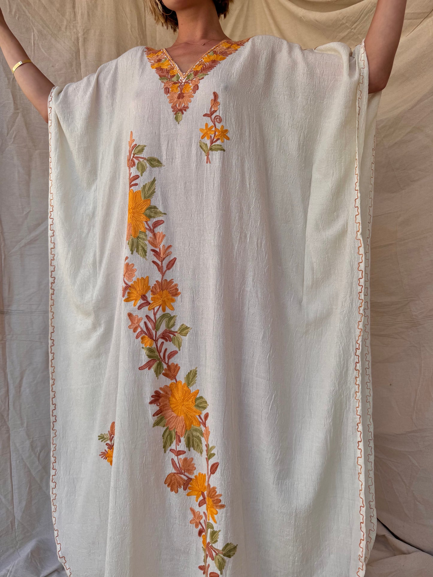 The Florence Embroidered Kaftan