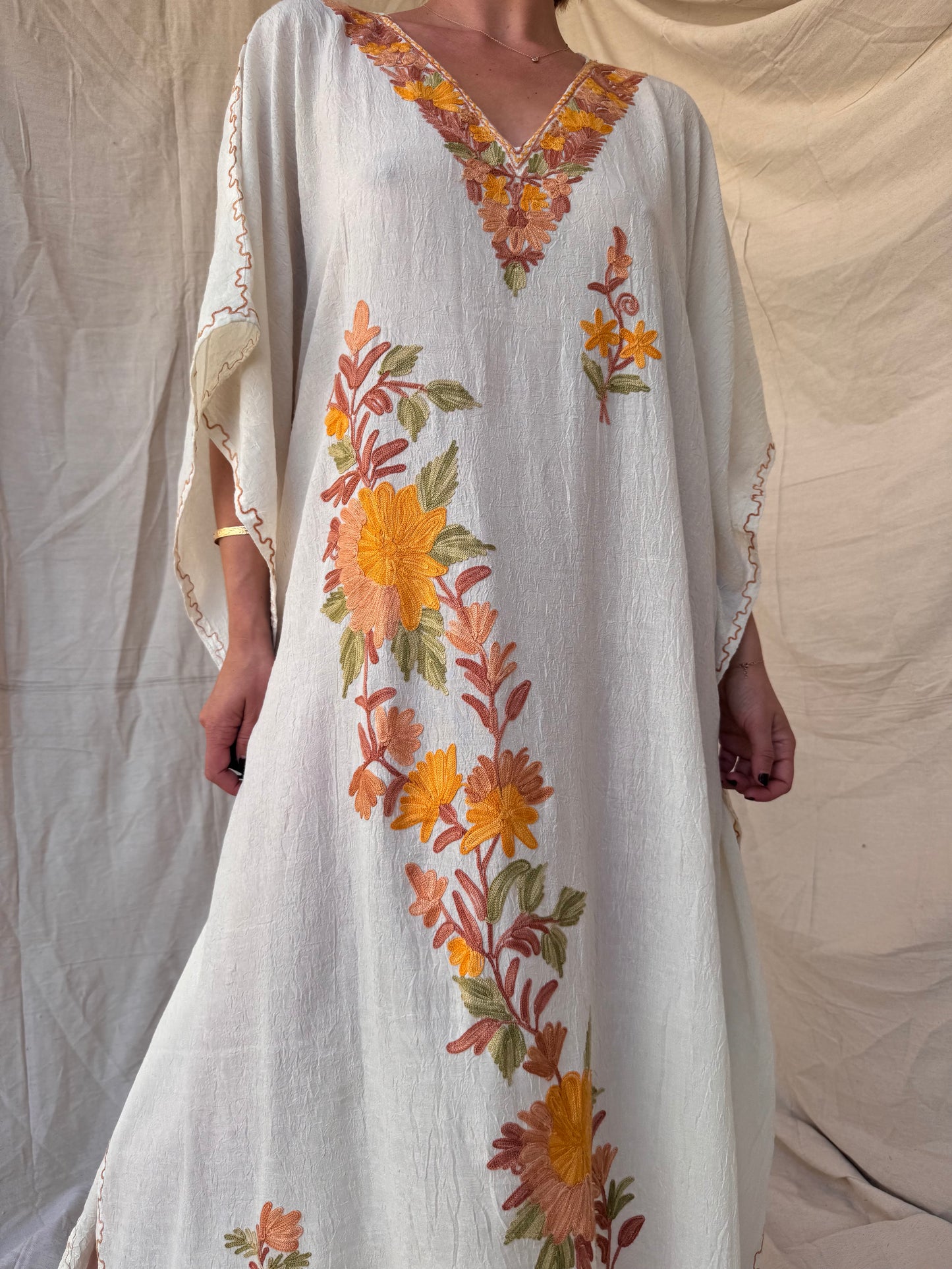 The Florence Embroidered Kaftan