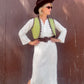The Claudia 1960s Suede Leather Vest