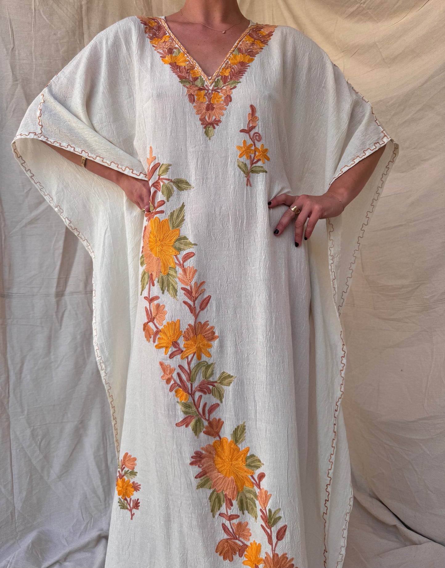 The Florence Embroidered Kaftan