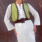 The Claudia 1960s Suede Leather Vest