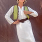 The Claudia 1960s Suede Leather Vest