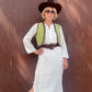 The Claudia 1960s Suede Leather Vest