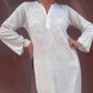 The Simone 1970s Indian Gauze Dress