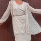 The Camille Checkered Dress and Duster Set