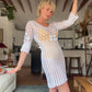 The Hazel Crochet Dress