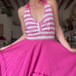 The Anita 1970s Halter Dress