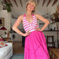 The Anita 1970s Halter Dress