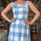 The Iris 1940s Handmade Plaid Dress