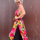 The Anastasia 1990s Halter Jumpsuit