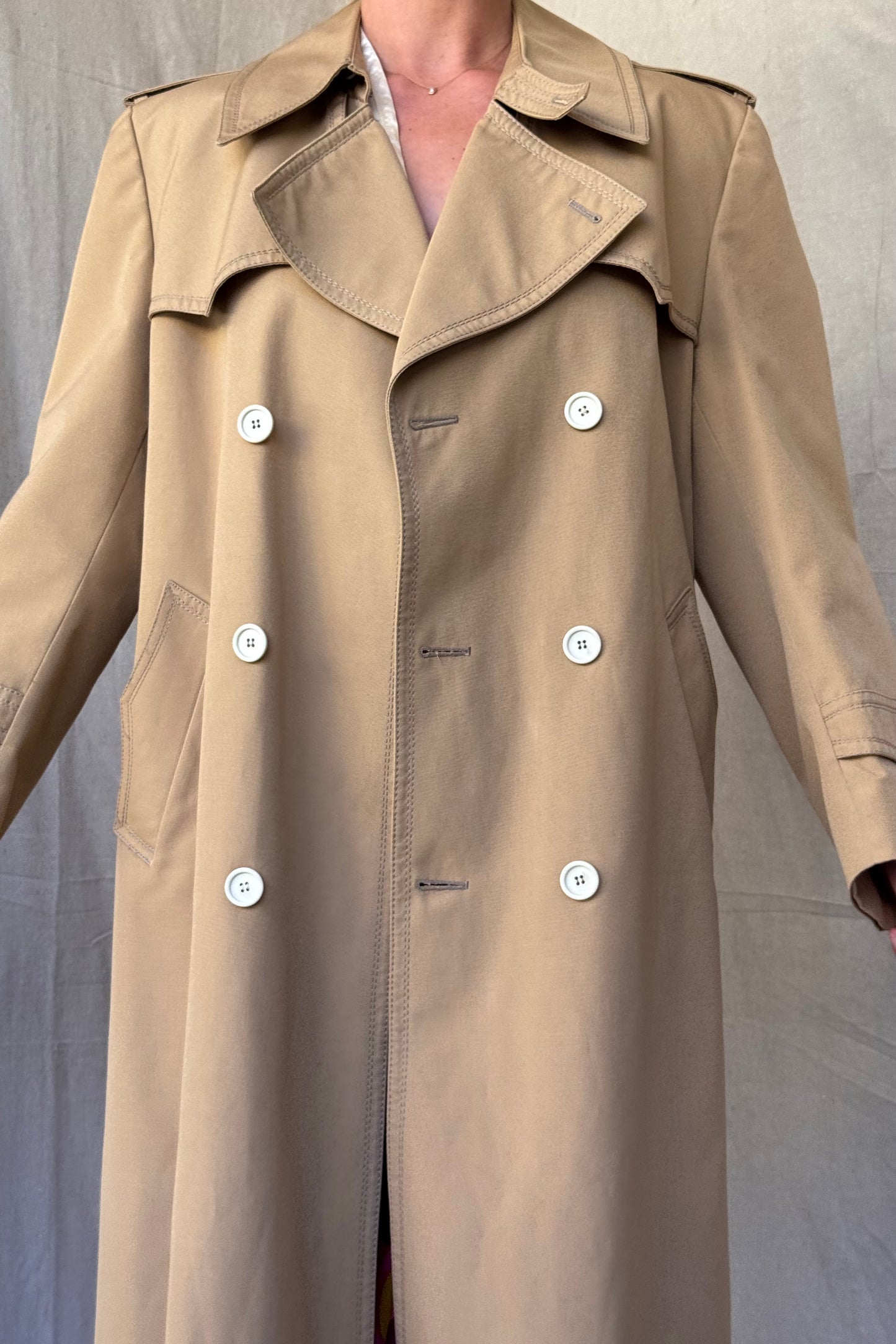 The Quinn Vintage Trench Coat