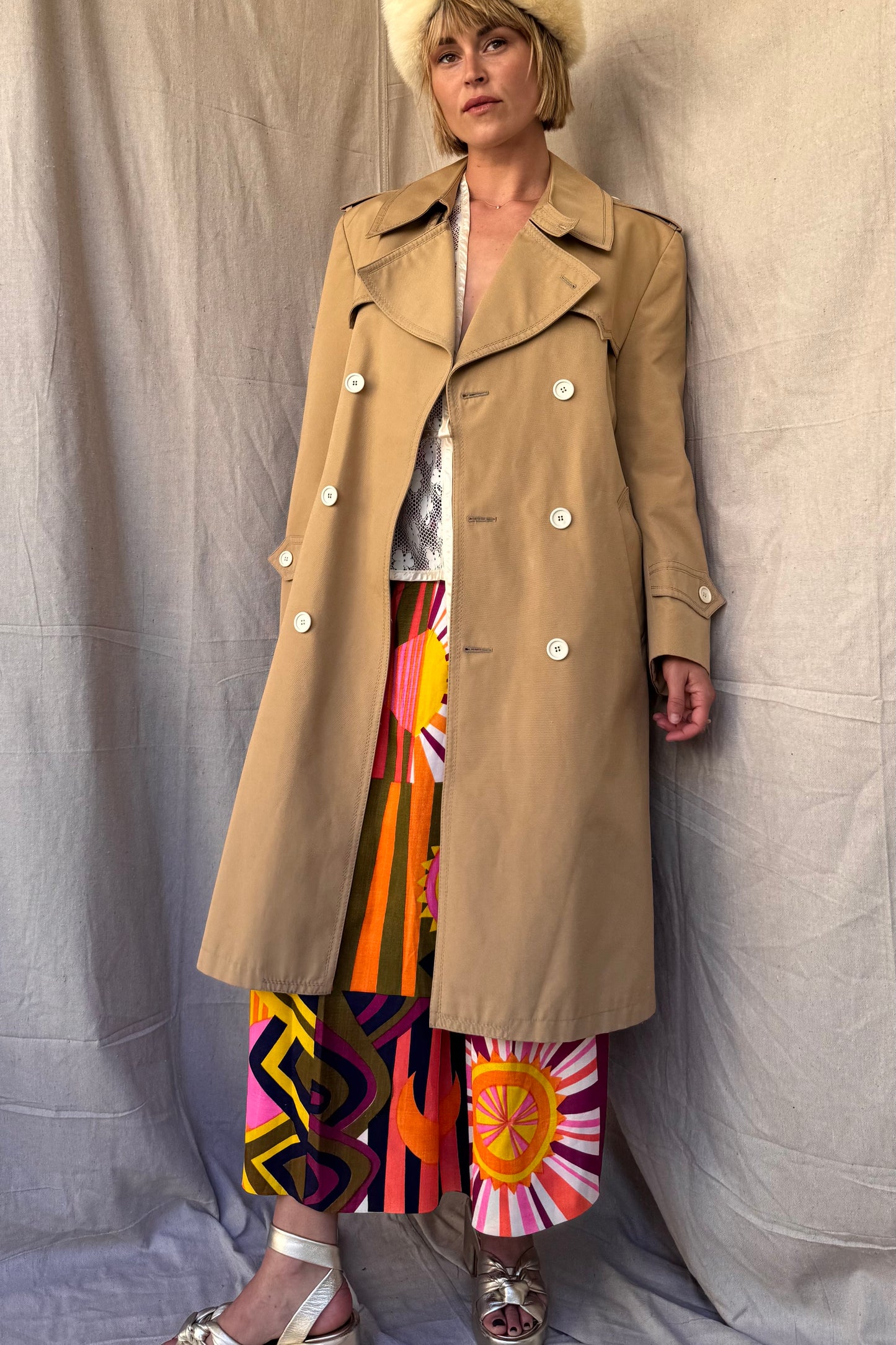 The Quinn Vintage Trench Coat