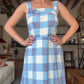 The Iris 1940s Handmade Plaid Dress