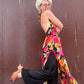 The Anastasia 1990s Halter Jumpsuit