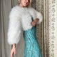 The Ines Marabou Feather Coat
