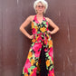 The Anastasia 1990s Halter Jumpsuit