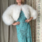 The Ines Marabou Feather Coat
