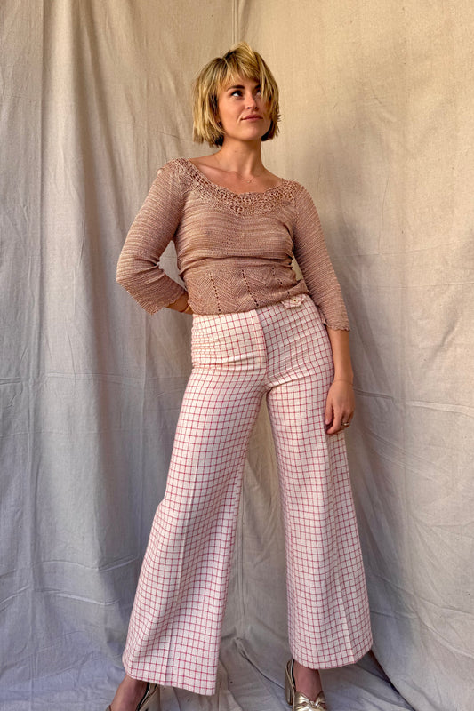 The Wisteria Wool Pants