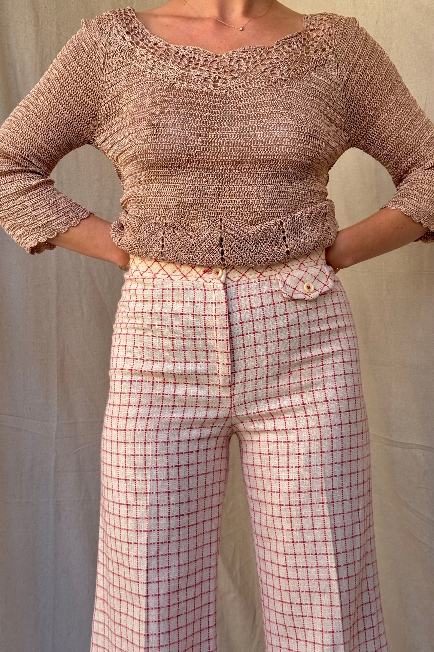 The Wisteria Wool Pants