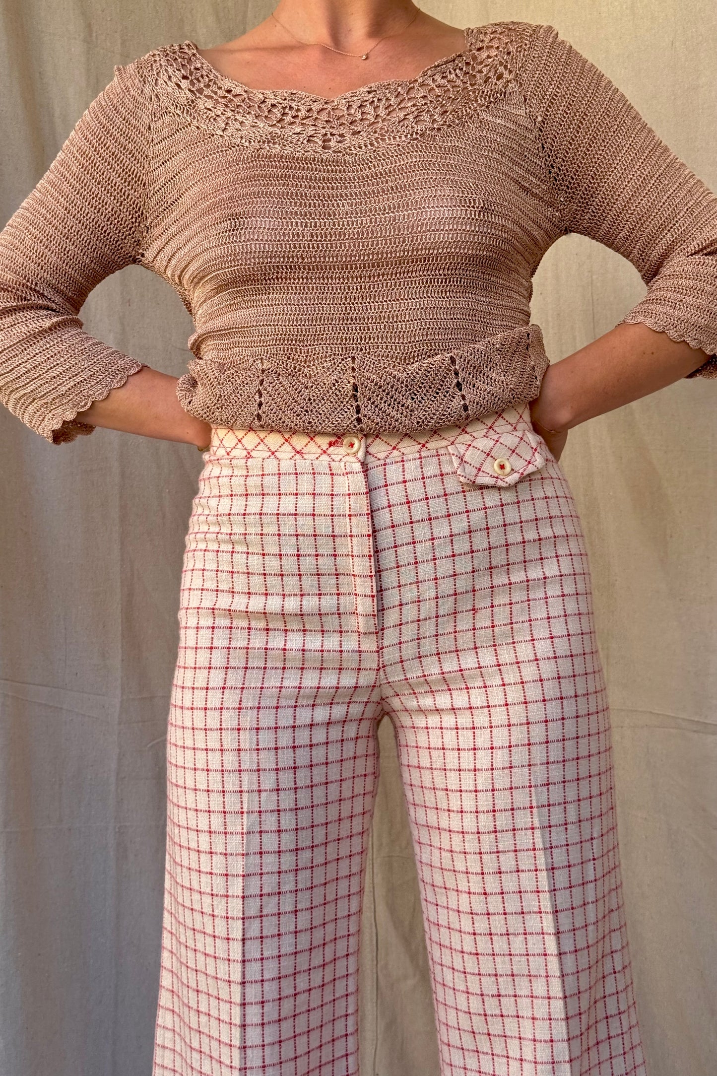 The Wisteria Wool Pants