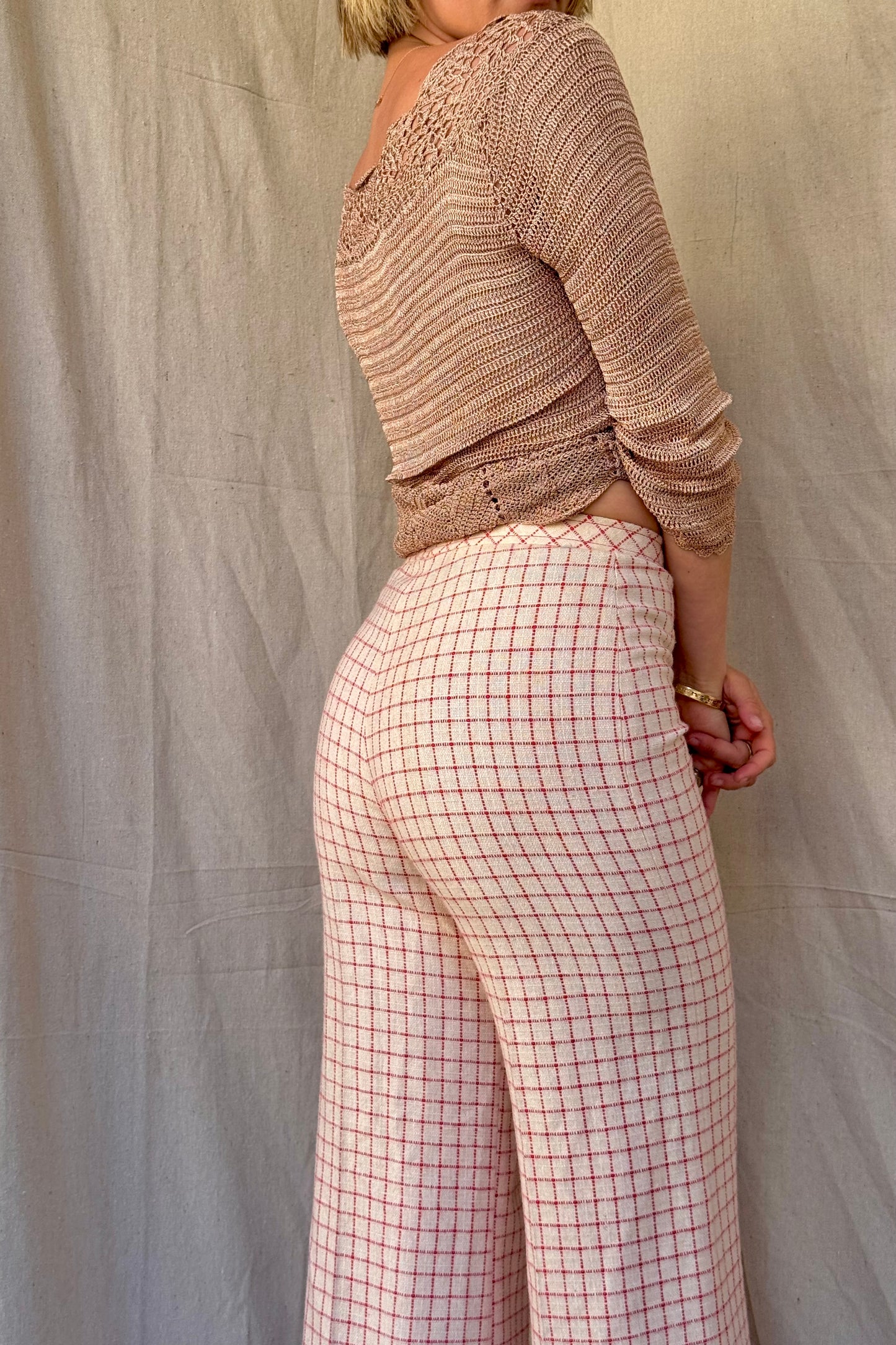 The Wisteria Wool Pants