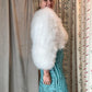 The Ines Marabou Feather Coat
