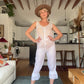 The Eileen Antique Cotton Bloomer Romper