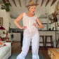 The Eileen Antique Cotton Bloomer Romper