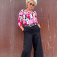 The Veronica Y2K Floral Blouse